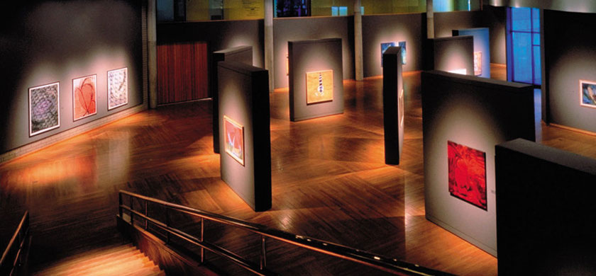 Museum at night